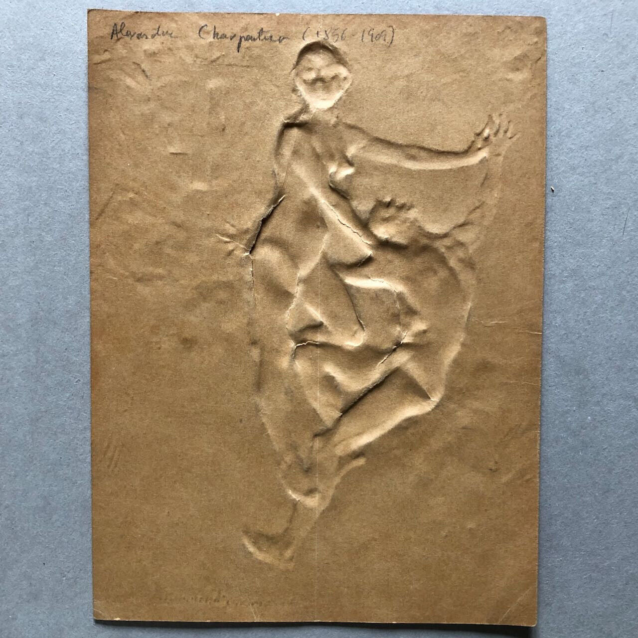 Alexandre Charpentier — Théâtre Libre - Antoine — programme gaufré — 1891.