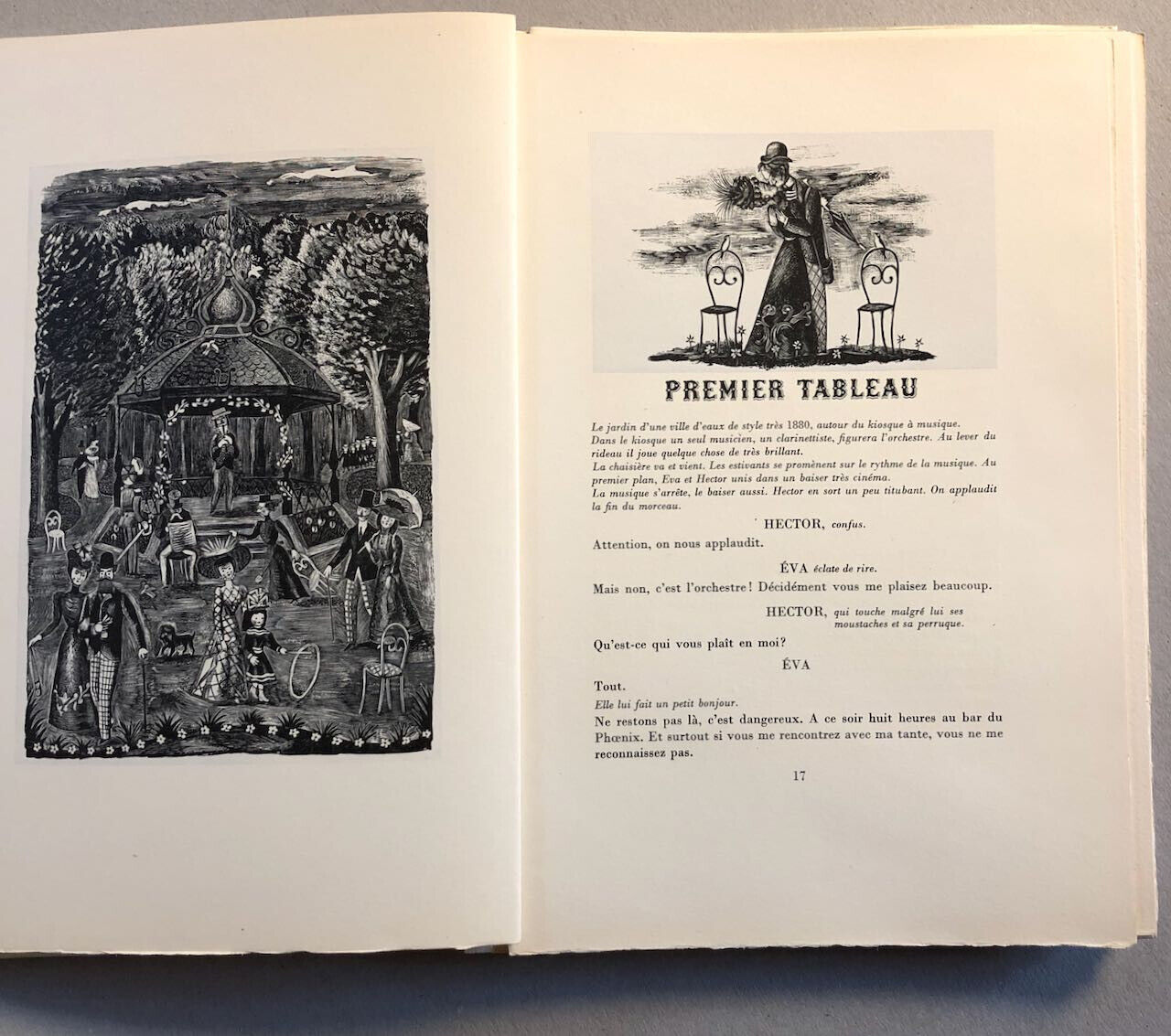 Jean Anouilh — Le Bal des voleurs — illustrations de Peynet — Le Bélier — 1952.
