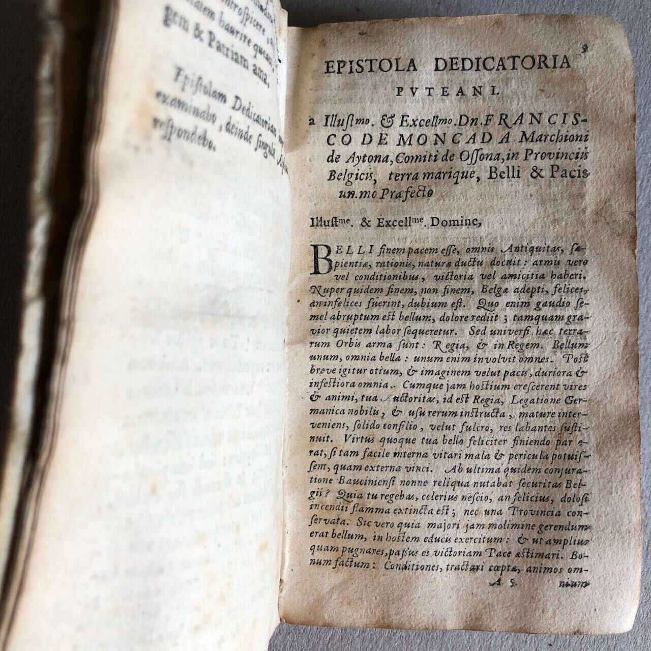 Puteanus, Lipse — De induciis aut pace Belgarum dissertationes — É.O. — 1633.