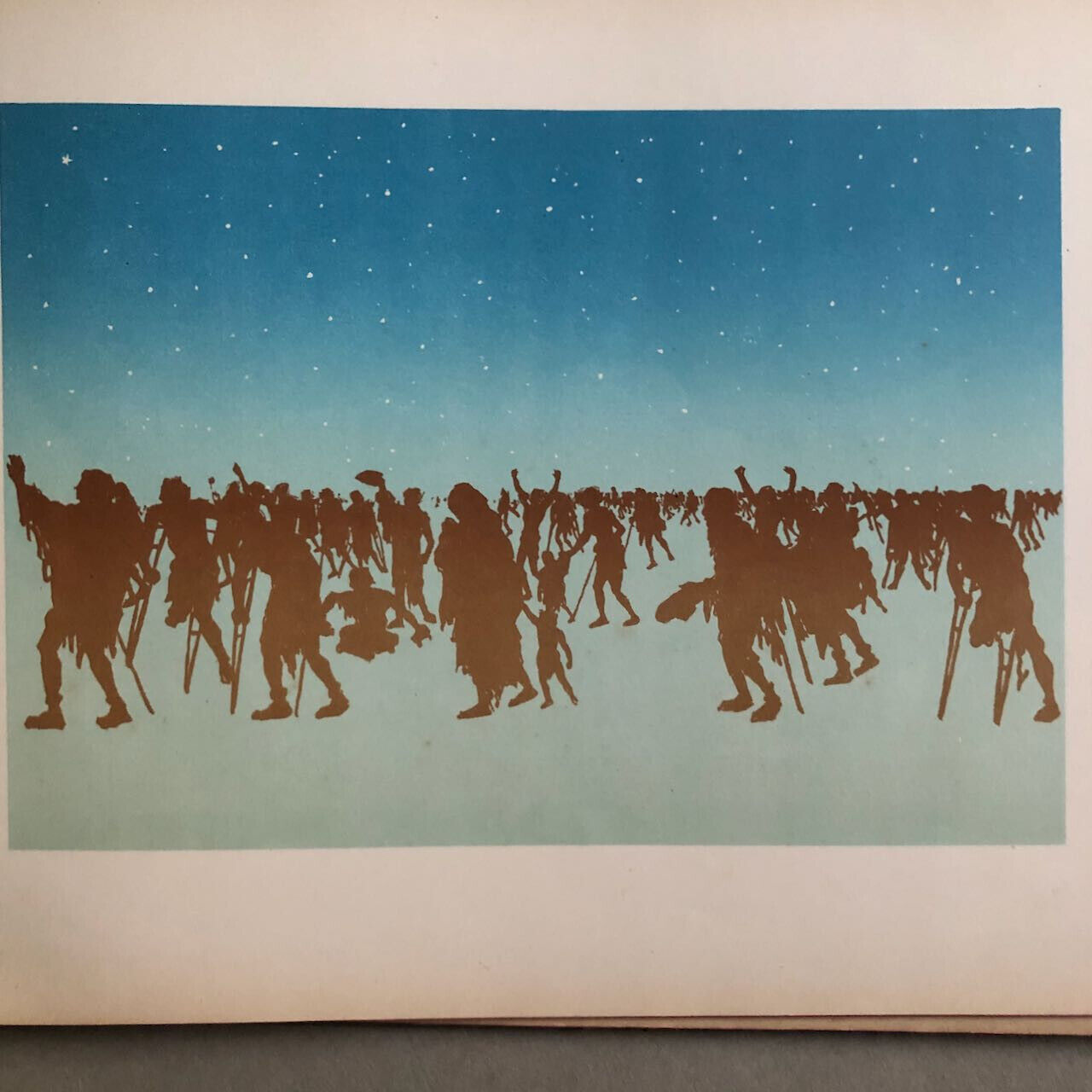 Georges Fragerolle — La Marche à l'étoile — ill. Henri Rivière — Enoch — 1890.