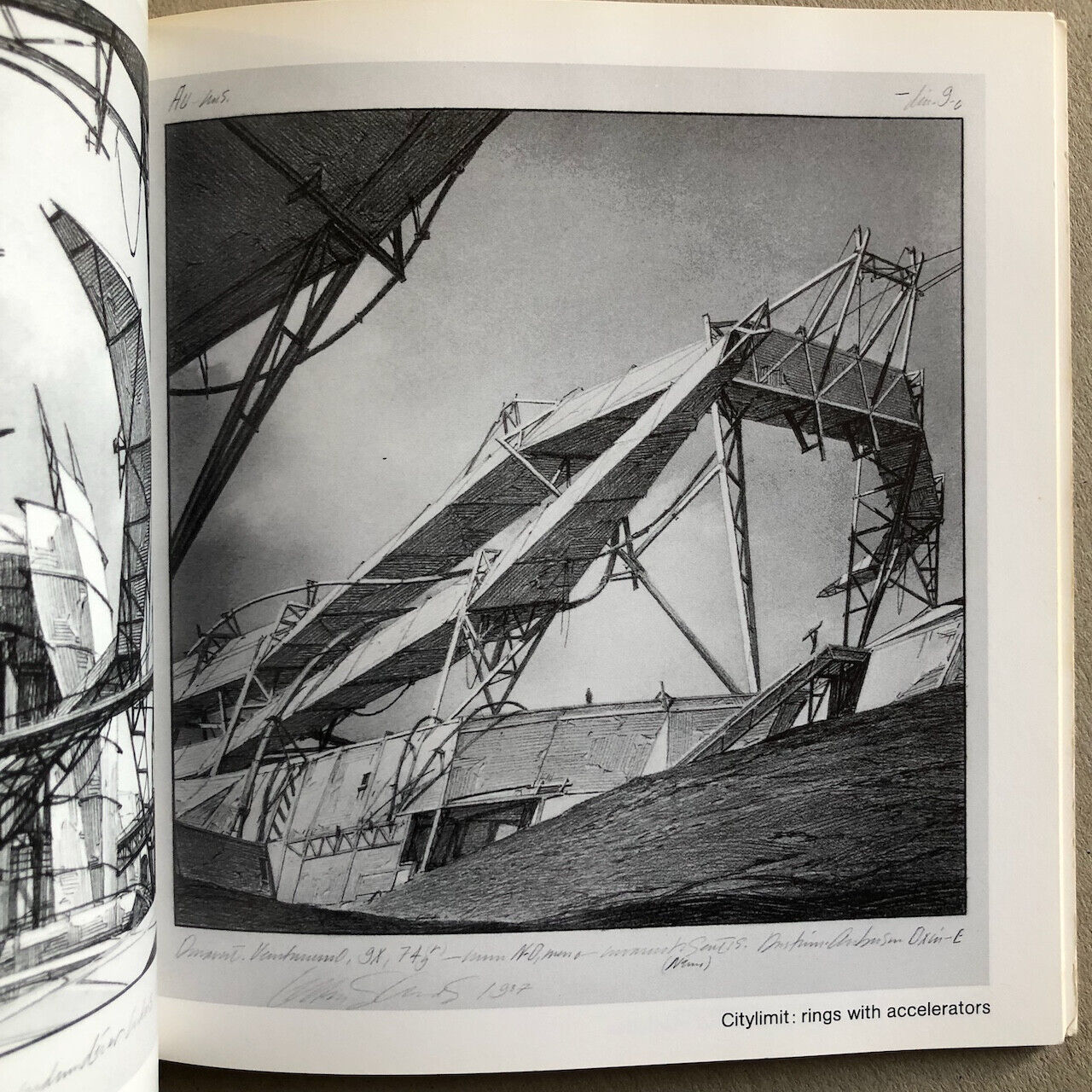 Lebbeus Woods — Centricity — catalogue de l'exposition à la galerie Aedes — 1987