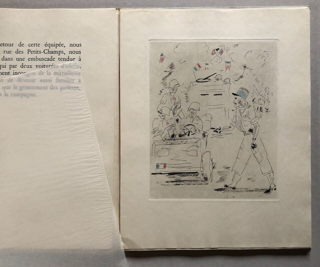 Georges Duhamel — Images de notre délivrance — ill. Claude Lepape — Pavois 1944