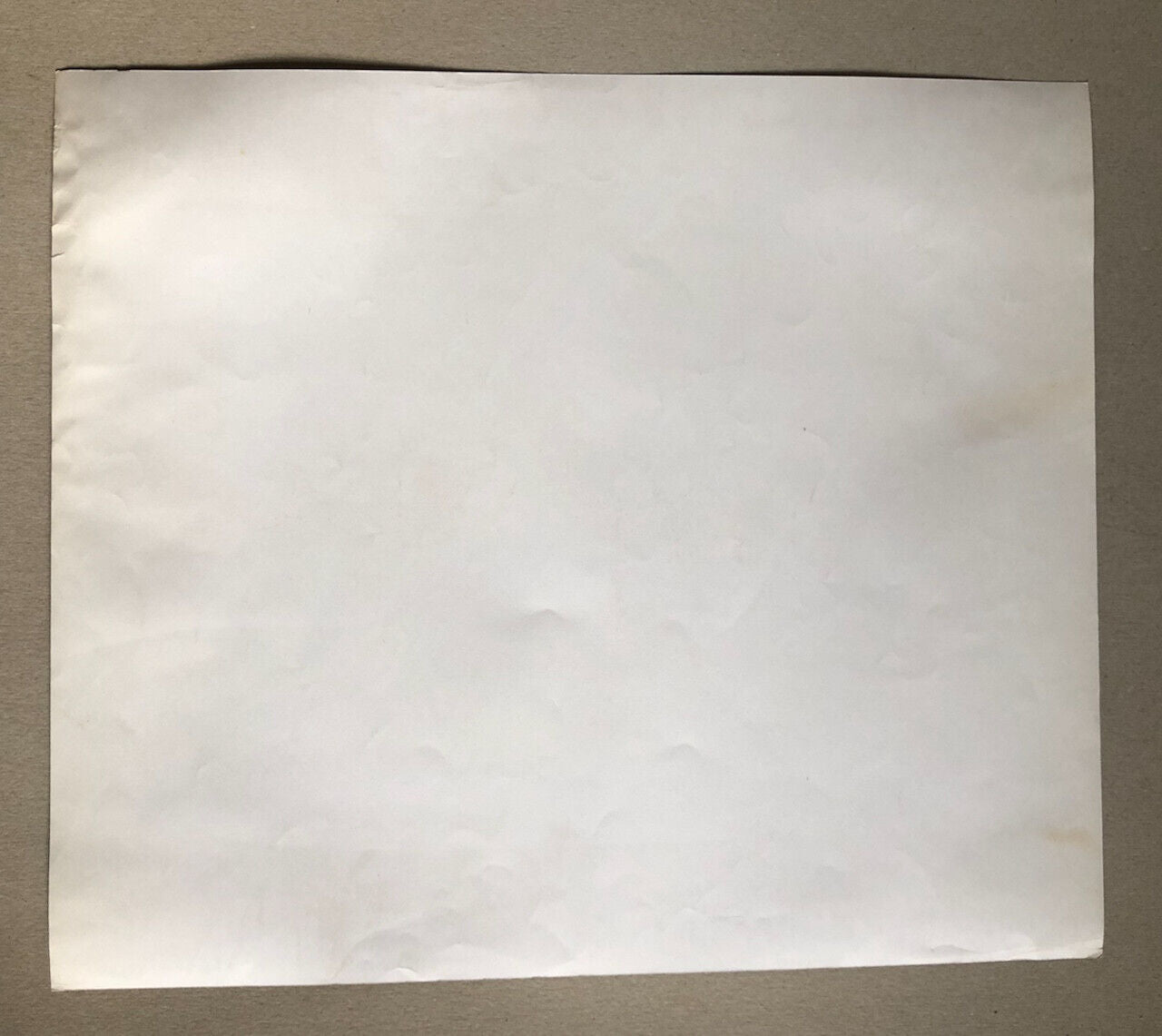 Fautrier — affiche de la rétrospective au musée d'art moderne de Paris — 1964.