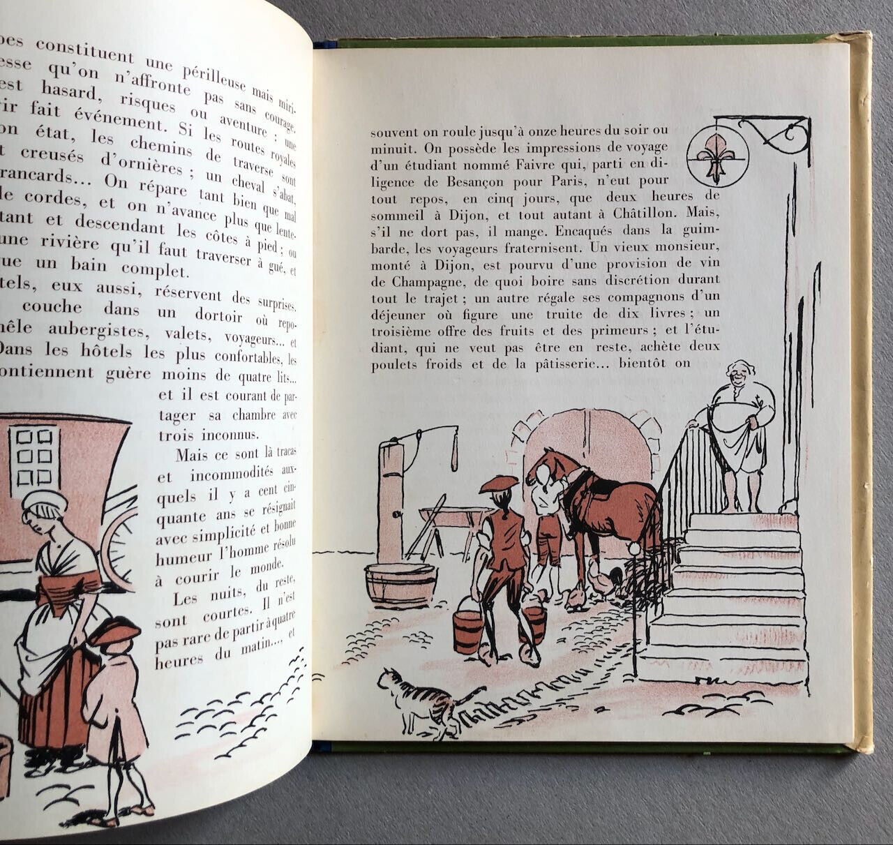 Thérèse Lenôtre — Un Voyage à Paris — ill. Carlègle — jaquette Calmann-Lévy 1934