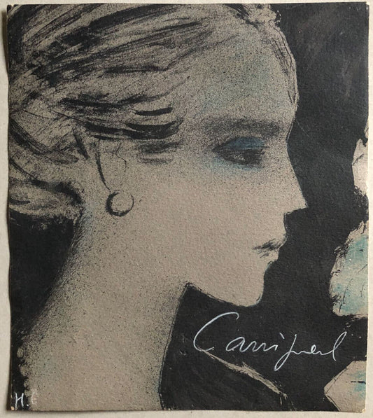 Jean-Pierre Cassigneul — lithographie hors commerce signée en bas à droite.