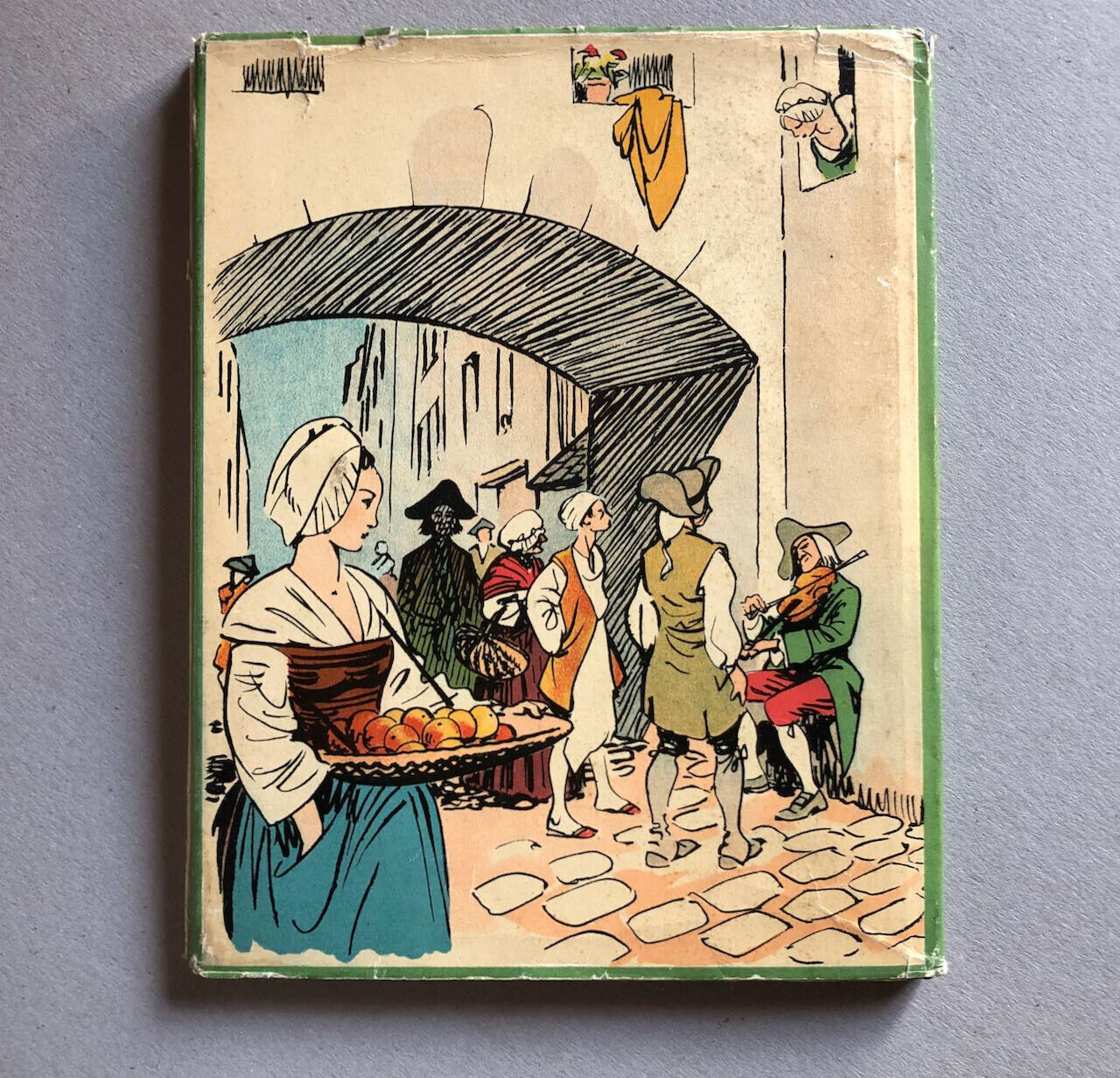 Thérèse Lenôtre — Un Voyage à Paris — ill. Carlègle — jaquette Calmann-Lévy 1934