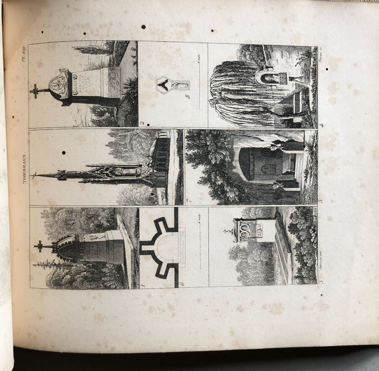 P. Boitard — Traité de la composition des jardins — Atlas seul — 160 pl. — 1839