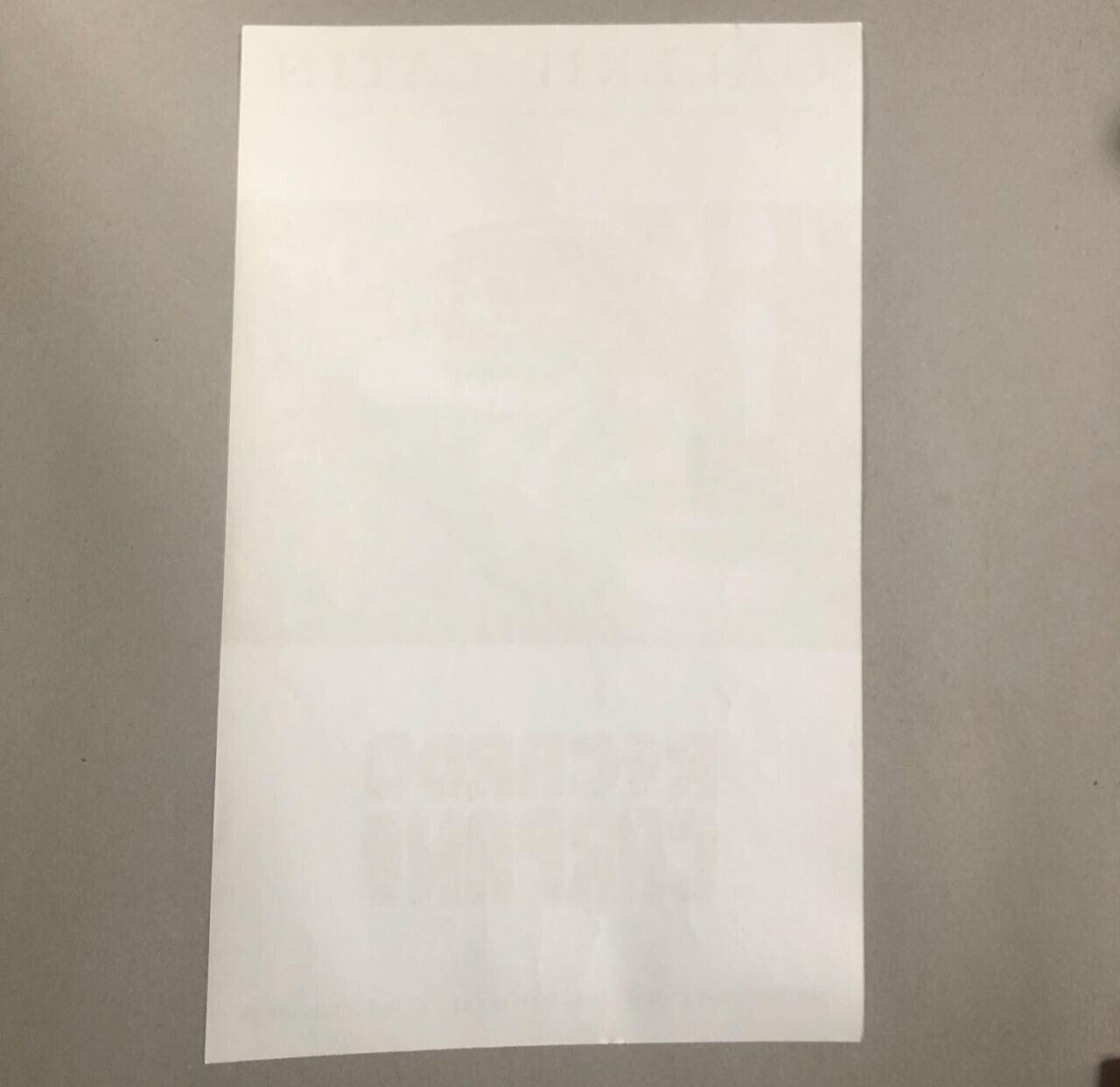 Ricardo Carpani — affiche serigraphique — exposition à la Galerie Latin — 1969.