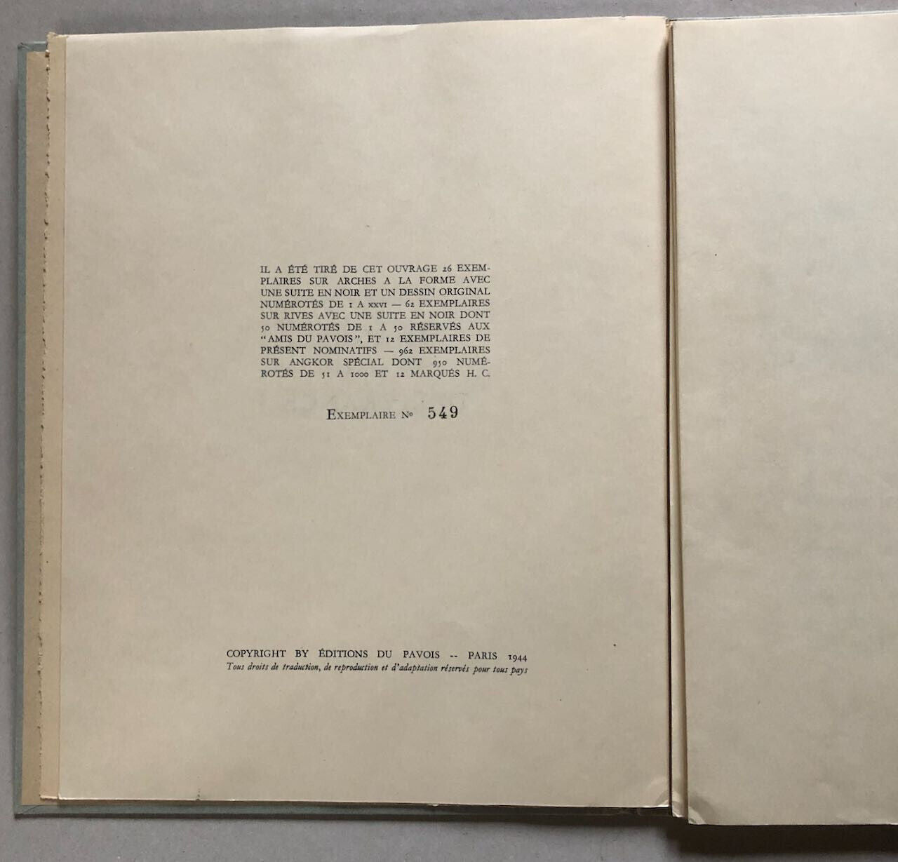 Georges Duhamel — Images de notre délivrance — ill. Claude Lepape — Pavois 1944