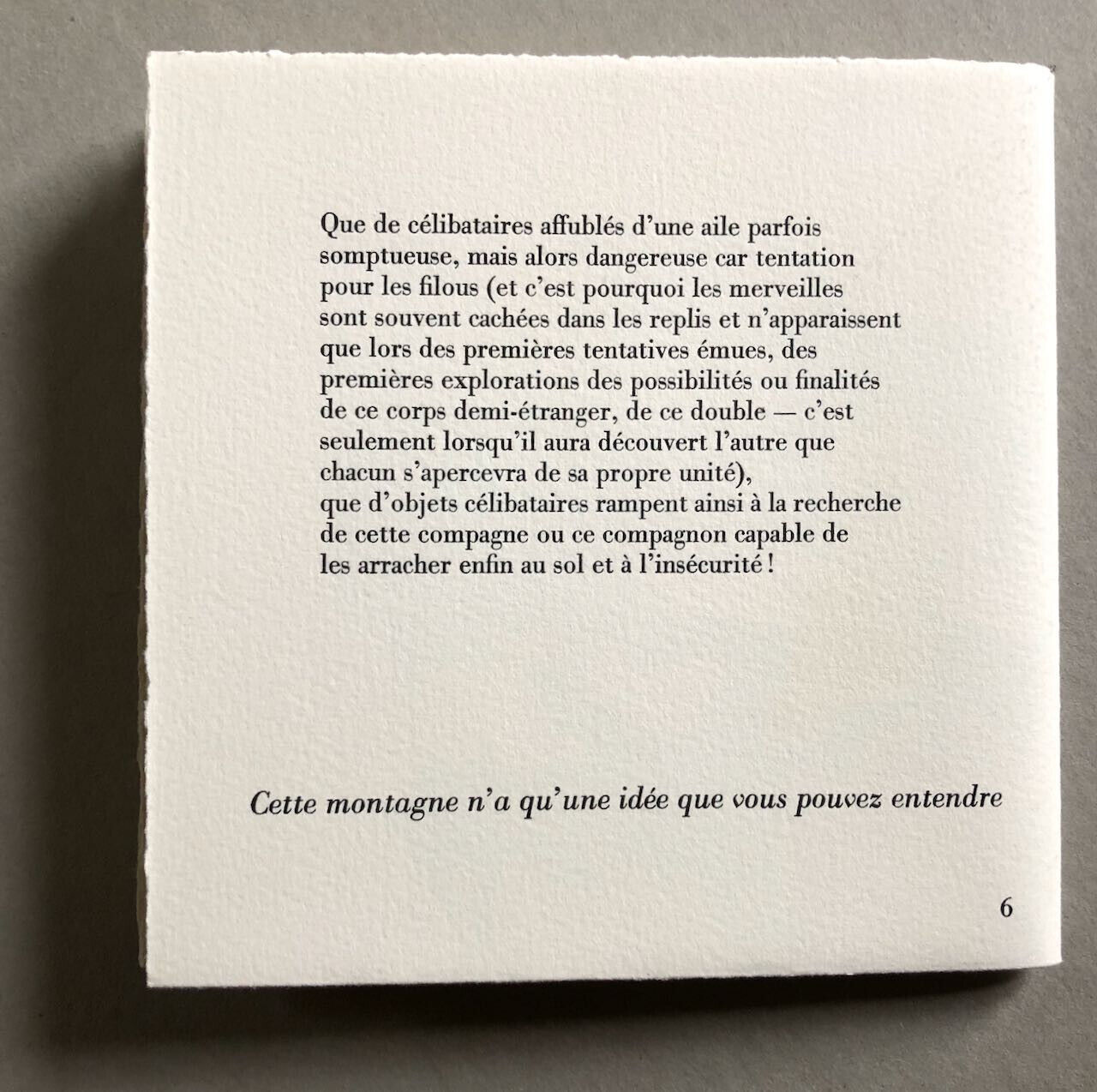 Michel Butor & Guido Llinas — Ailes — envoi autographe — Brocéliande — 1987.