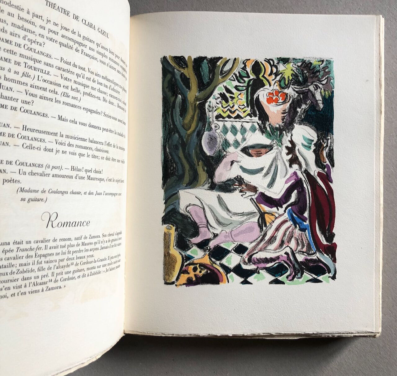 Mérimée — Théâtre de Clara Gazul — ill. Jean Aujame — Éditions Nationales — 1946