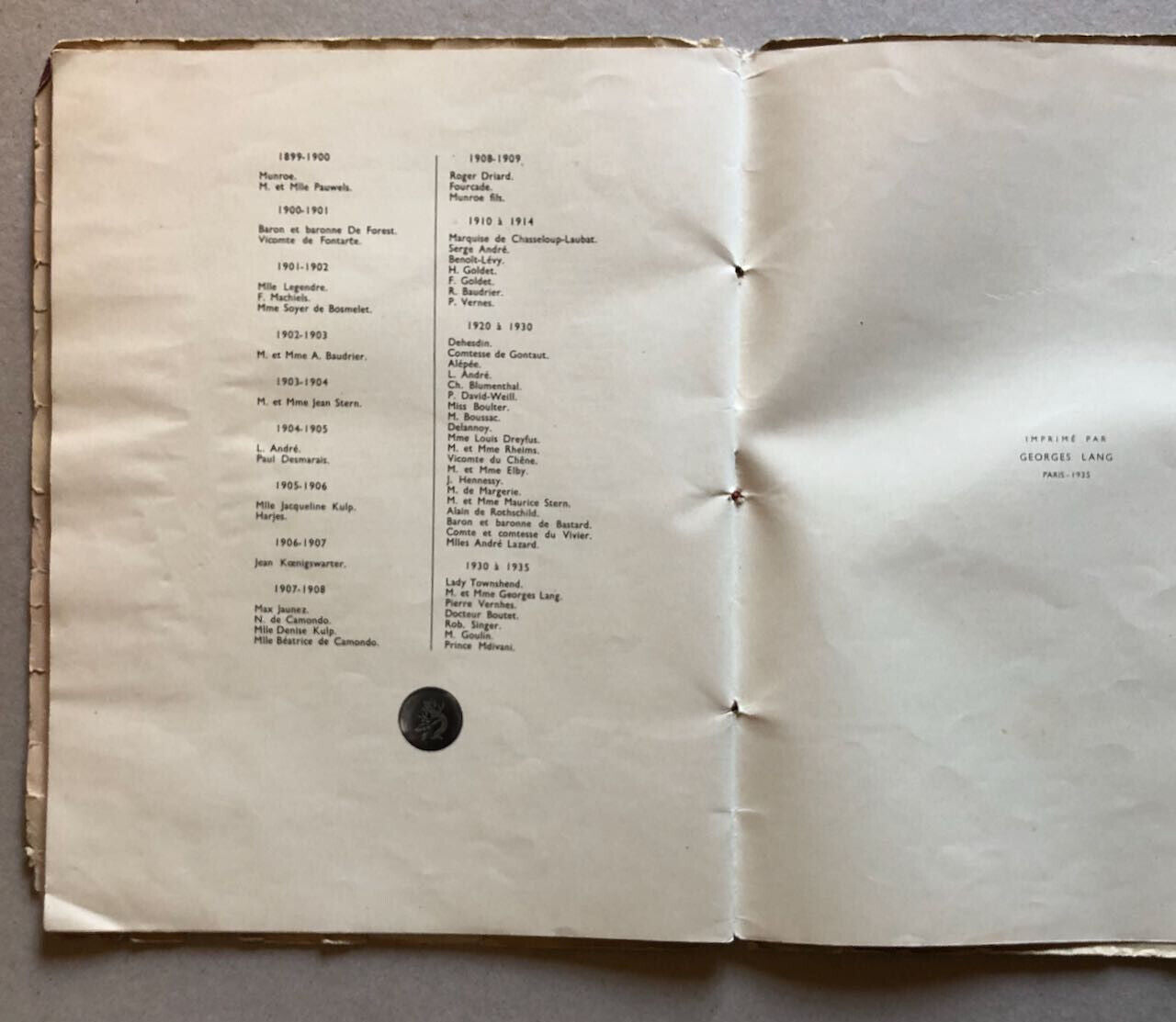 J. Kulp — Cinquante ans par monts et vallons — ill. par J.P. Pinchon — Lang 1935