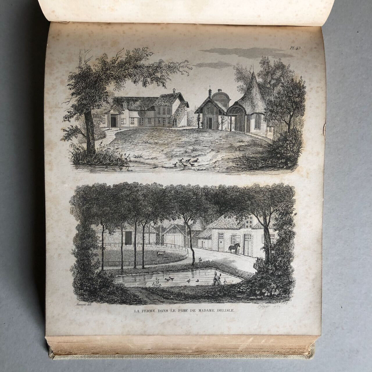 P. Boitard — Traité de la composition des jardins — Atlas seul — 160 pl. — 1839