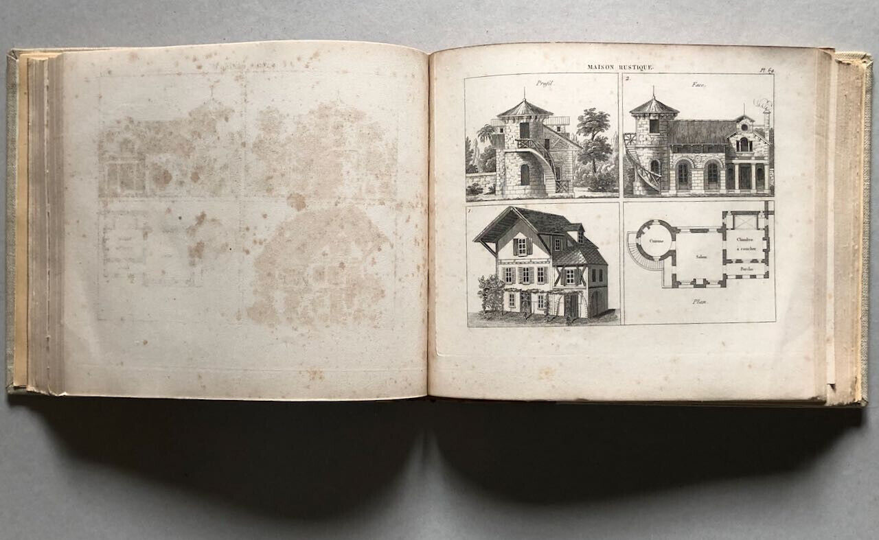 P. Boitard — Traité de la composition des jardins — Atlas seul — 160 pl. — 1839