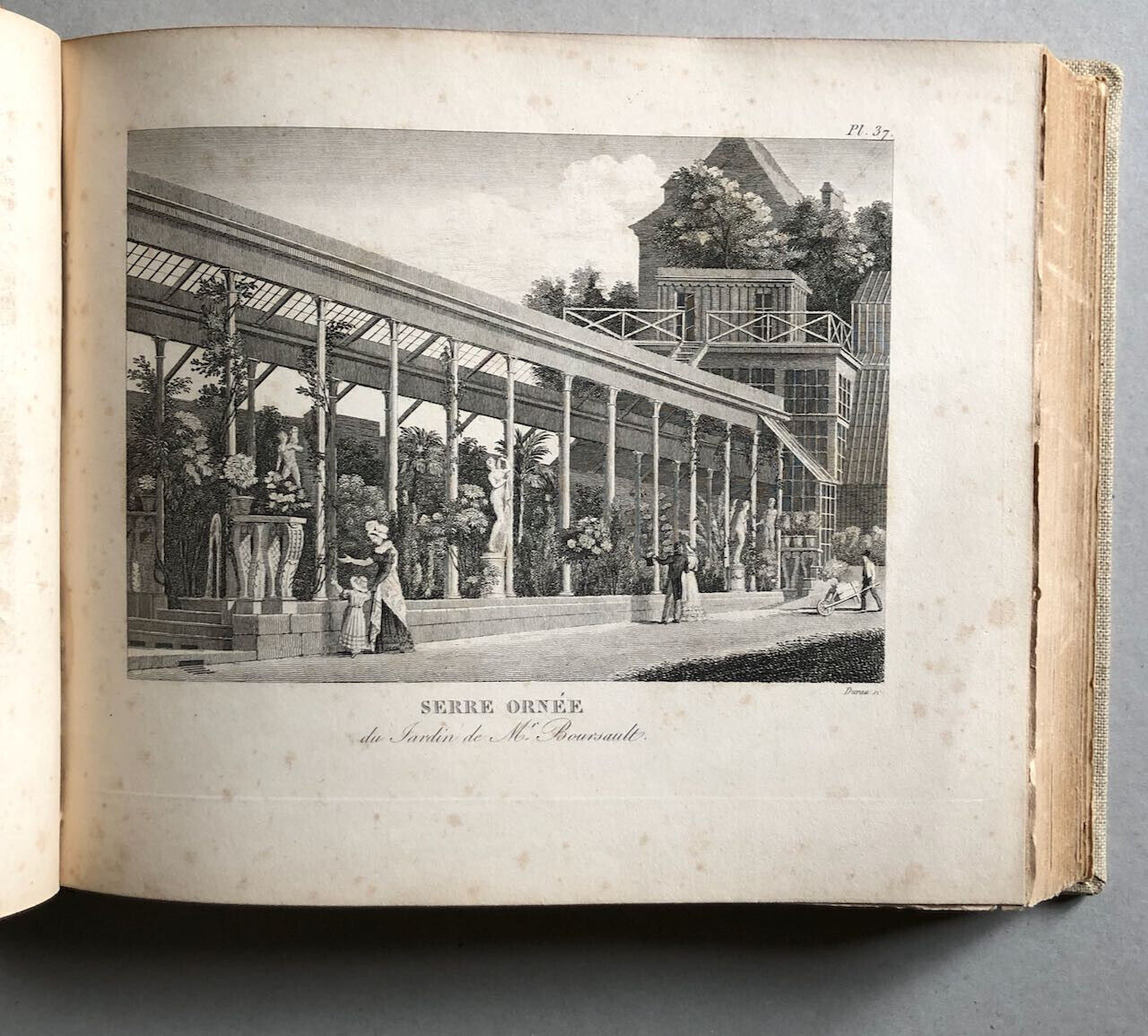 P. Boitard — Traité de la composition des jardins — Atlas seul — 160 pl. — 1839