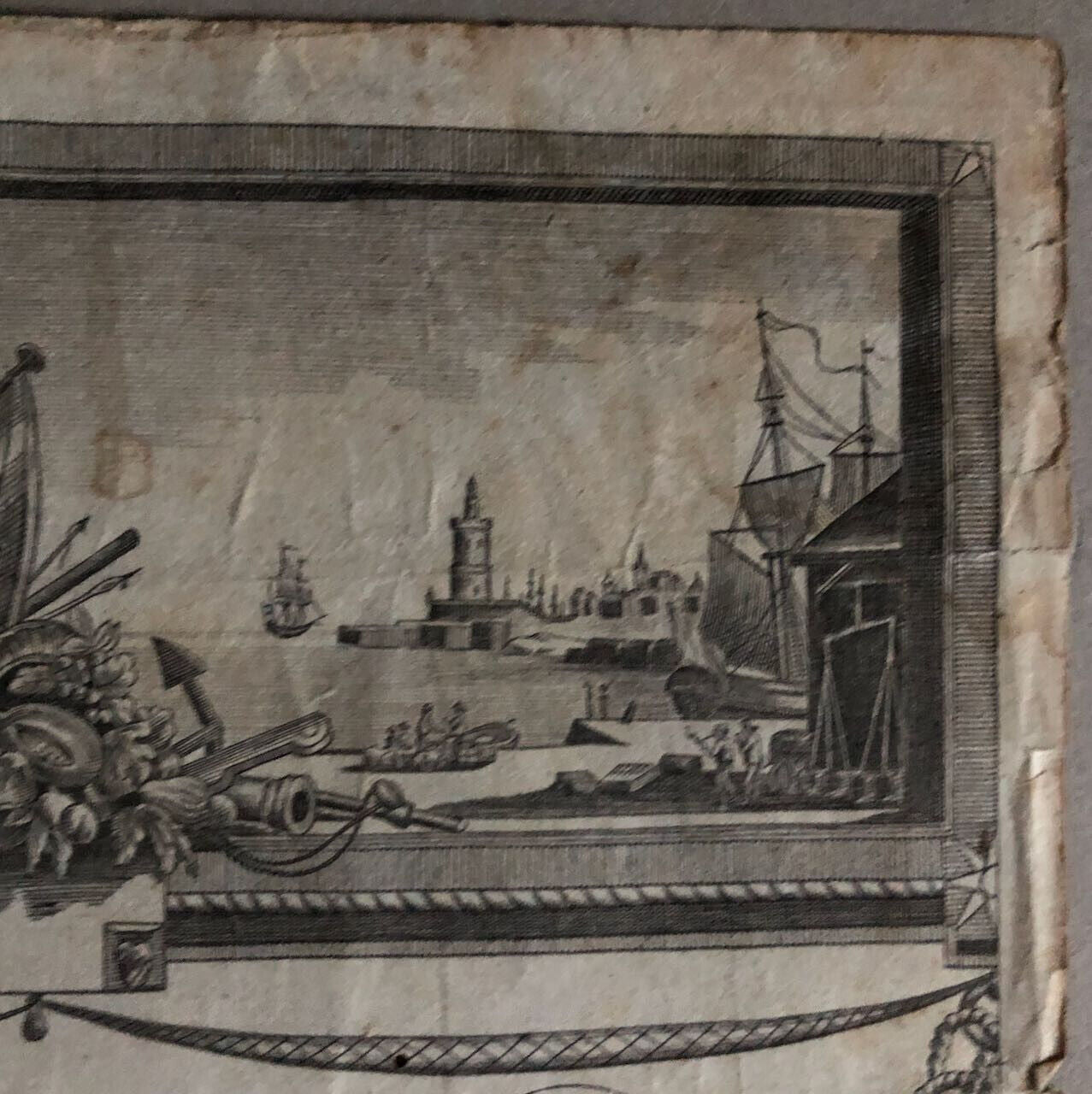Congé des bâtiments de commerce français — douanes maritimes — Douarnenez — 1821