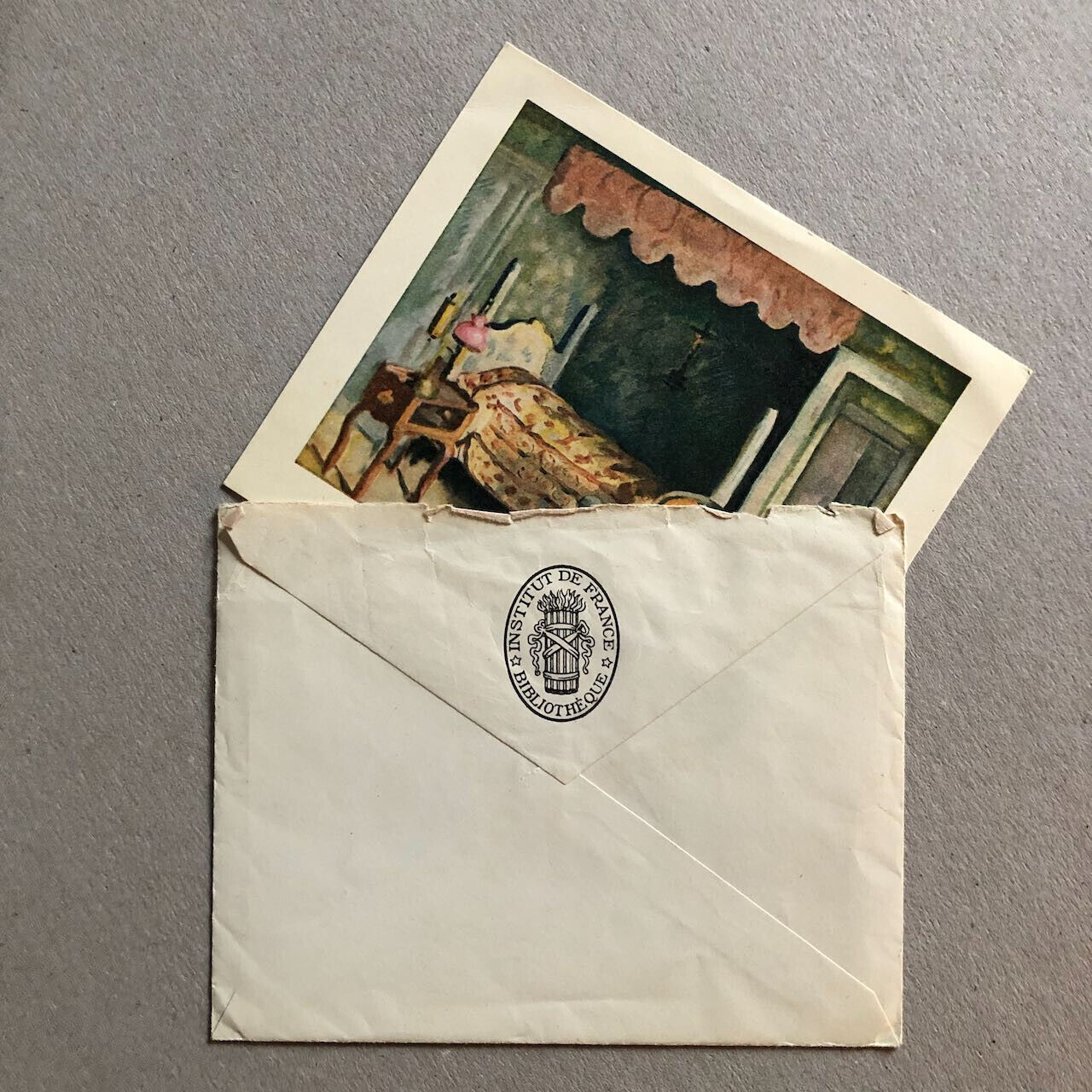 Léon Gozlan/ Marcel Bouteron — Une Visite aux Jardies — envoi autographe + carte