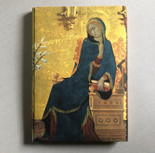 Enzo Carli — Peinture siennoise — lithographies sur bois — Beatrice d'Este 1962