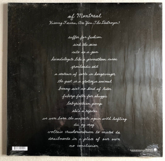 Of Montreal — Hissing fauna, are you the destroyer — neuf — PRC-124-1 — 2011.