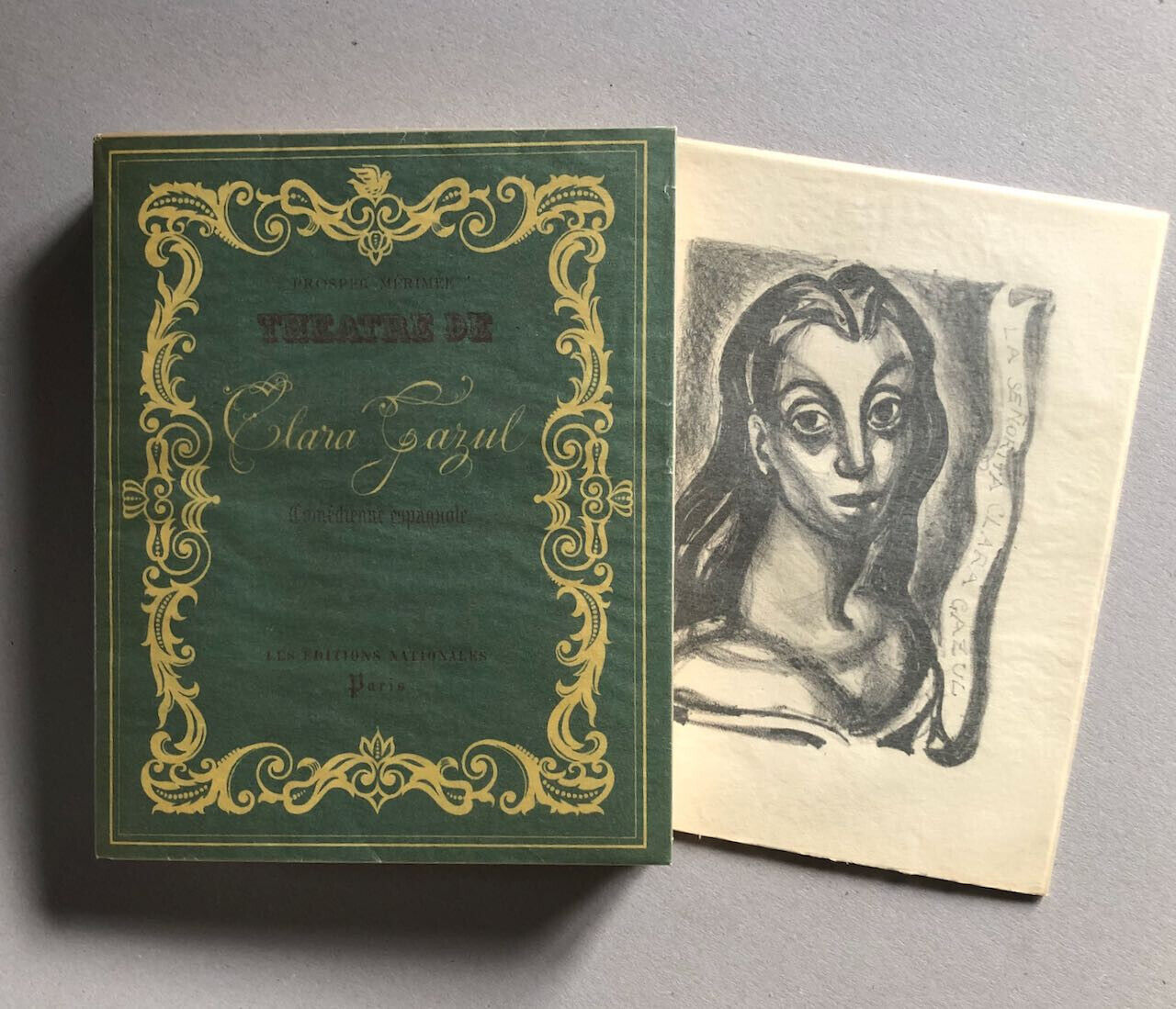 Mérimée — Théâtre de Clara Gazul — ill. Jean Aujame — Éditions Nationales — 1946