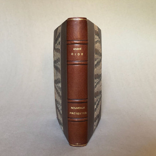 André Gide — Nouveaux Prétextes — é.o. - ex. du staff — Mercure de France — 1911