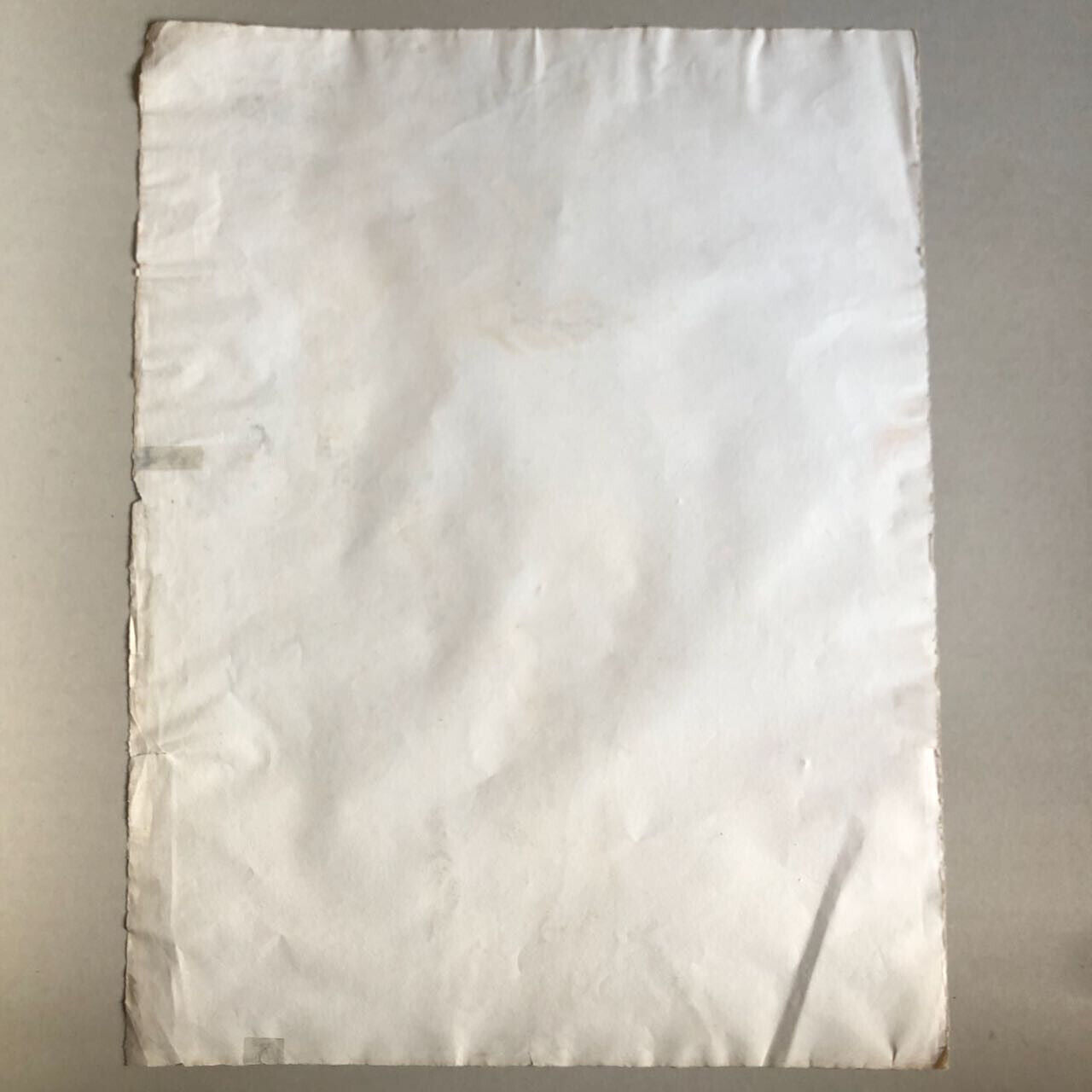 Grand nu féminin aux mains jointes — fusain sur papier — 62 x 47,5 cm. — c. 1890