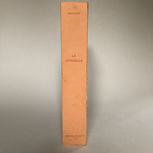 Cervantes — La Gitanella — Ill. d’Édouard Chimot — eau-forte n° — Guillot — 1948