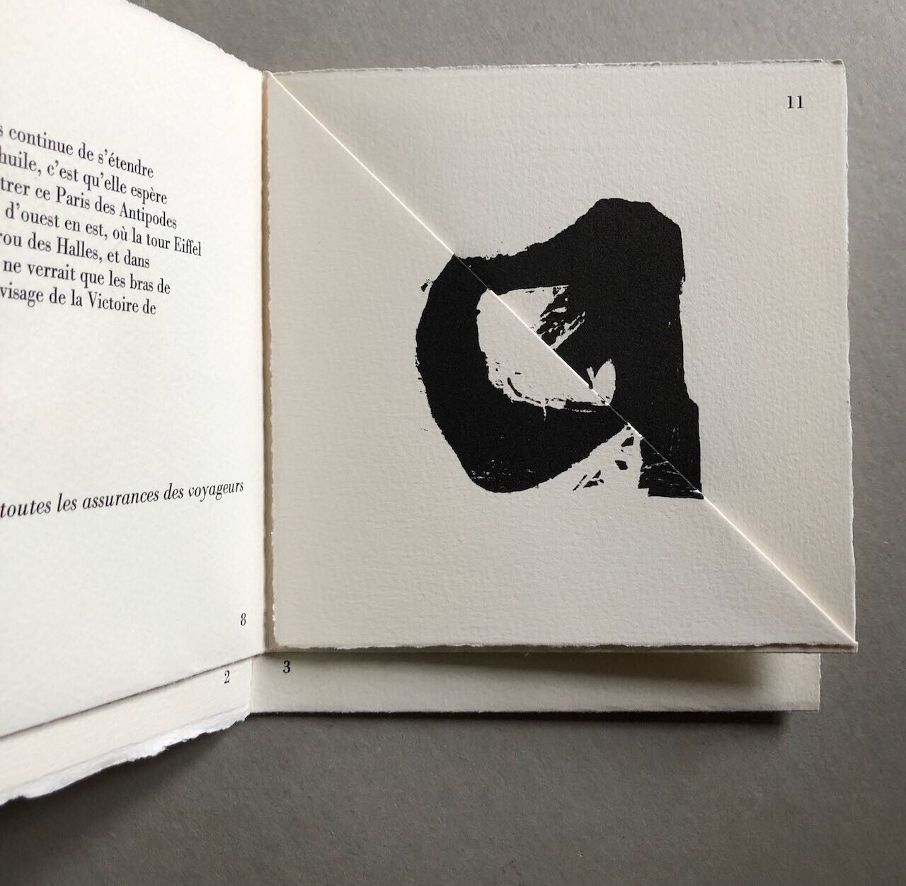 Michel Butor & Guido Llinas — Ailes — envoi autographe — Brocéliande — 1987.