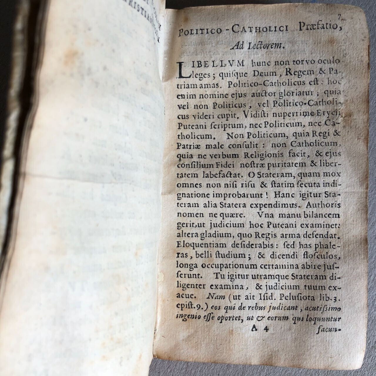 Puteanus, Lipse — De induciis aut pace Belgarum dissertationes — É.O. — 1633.