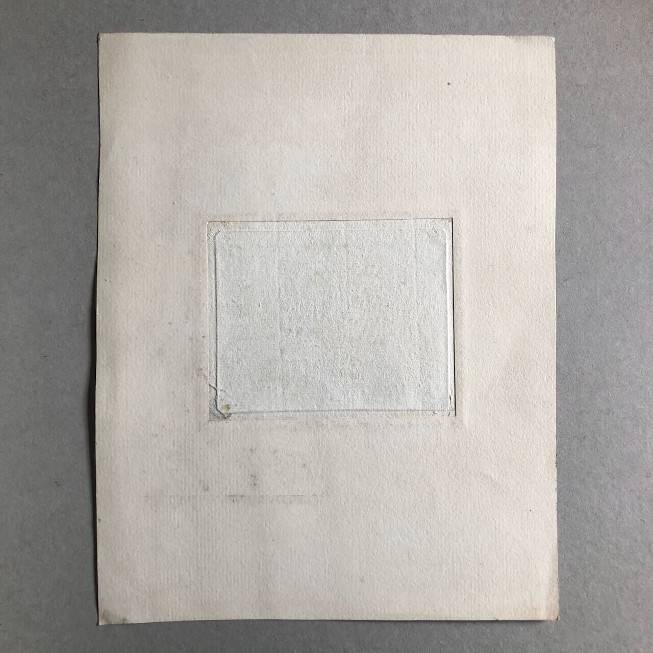 Charles Nicolas Cochin — armoiries ex-libris — eau-forte originale — circa 1750.