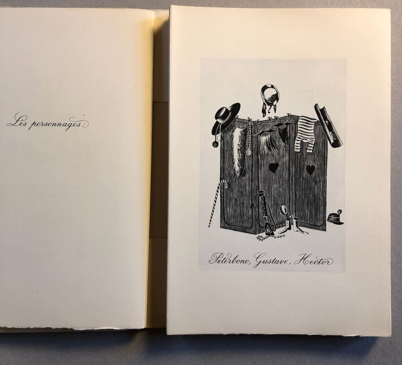 Jean Anouilh — Le Bal des voleurs — illustrations de Peynet — Le Bélier — 1952.