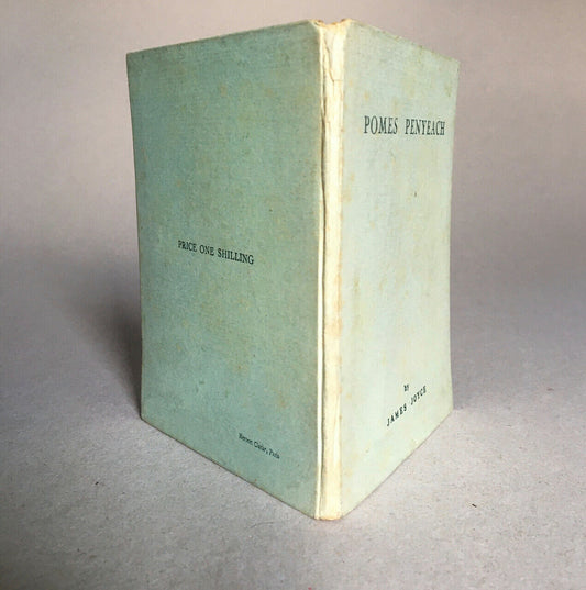 James Joyce — Pomes Penyeach — original edition — Shakespeare & co. —1927.