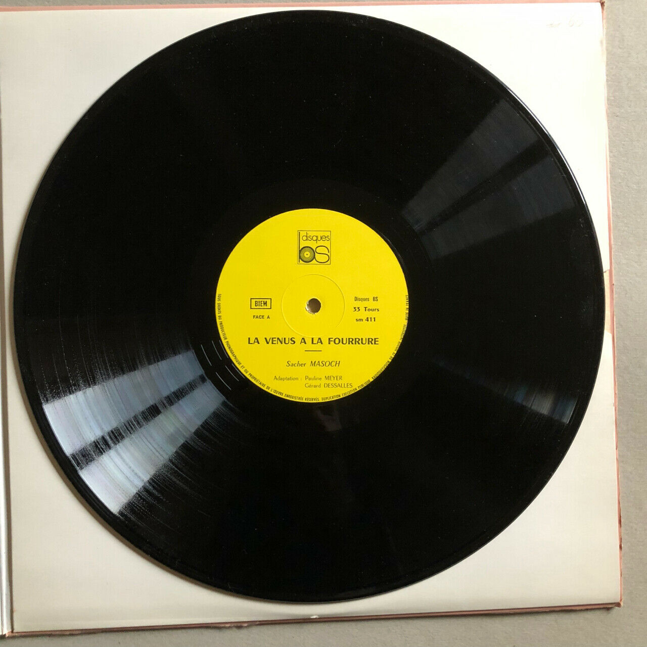 L'amour cruel à travers les siècles — La Vénus à la fourrure + 3 — 4 LPs 1970's