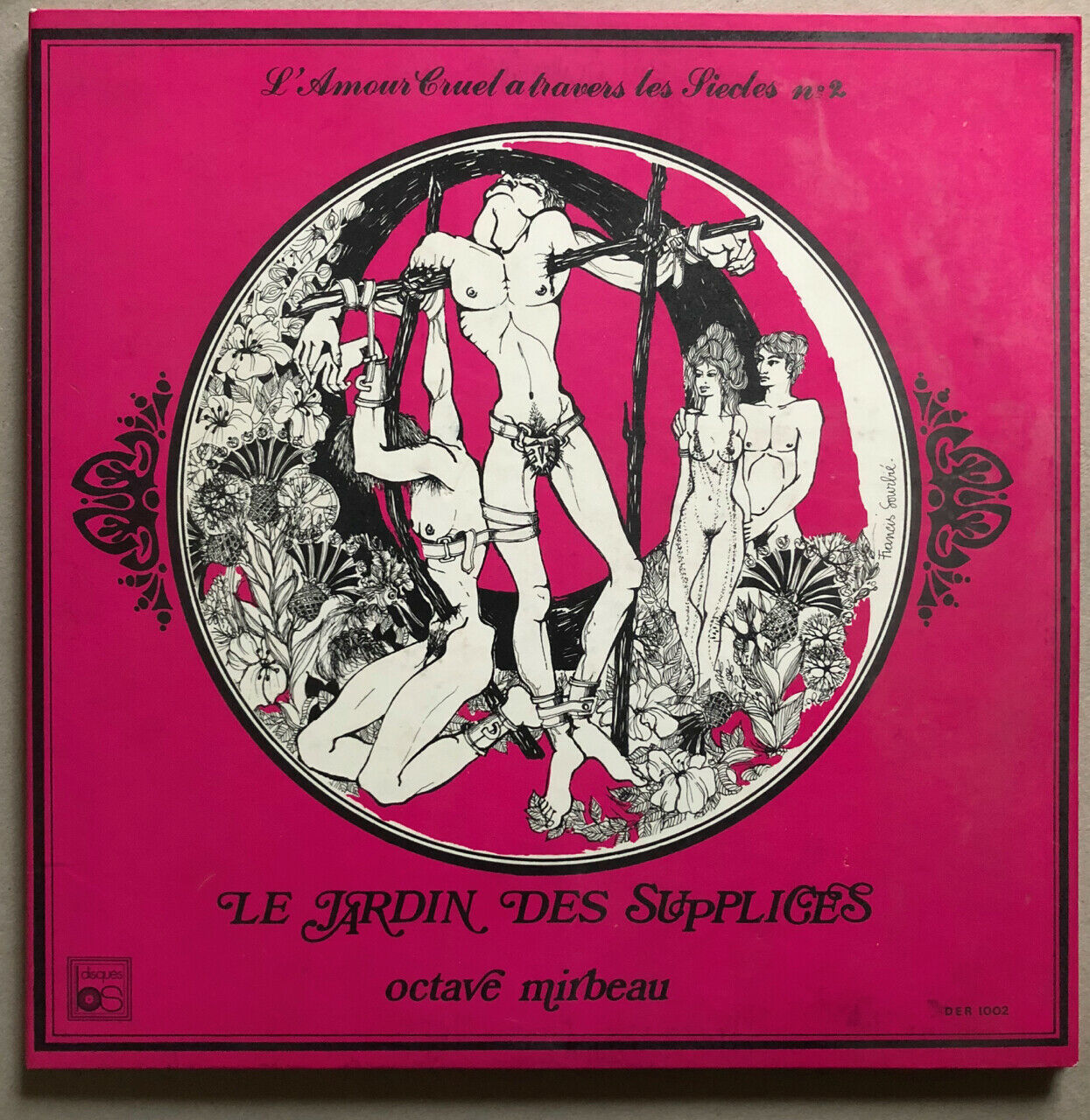 L'amour cruel à travers les siècles — La Vénus à la fourrure + 3 — 4 LPs 1970's