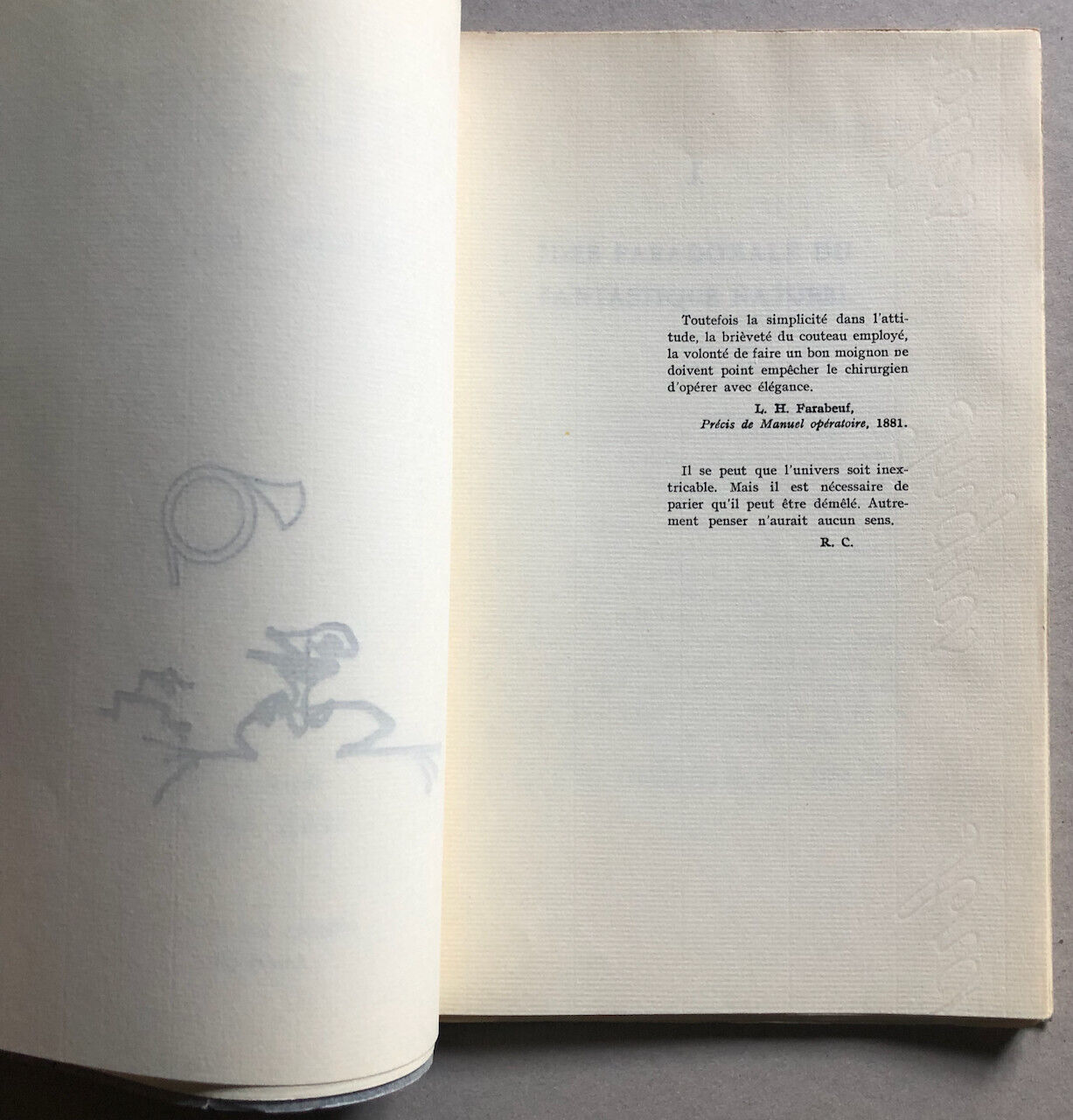 Roger Caillois — Obliques — frontispice de Max Ernst — é.o. — Fata Morgana 1967