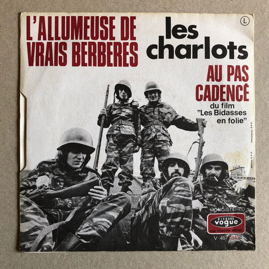Les Charlots — L'allumeuse de vrais Berbères + 1 — signé 2 x — Vogue — V.45.1843