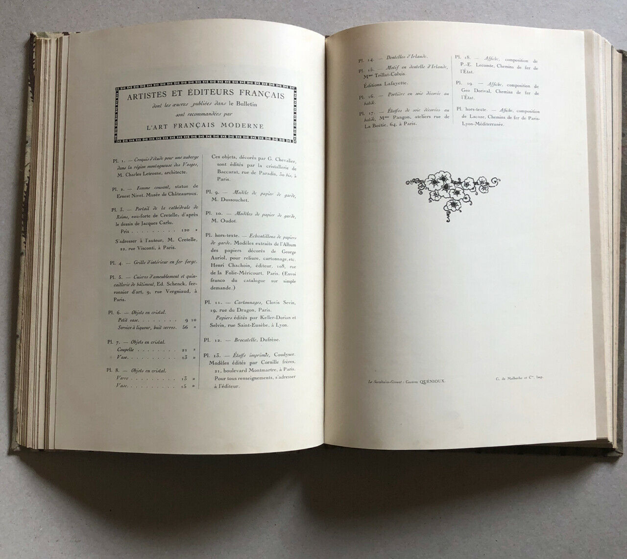 Gaston Quéniou — Modern French Art — Poiret, L'Hom, Barbier, Lepère… — 1916