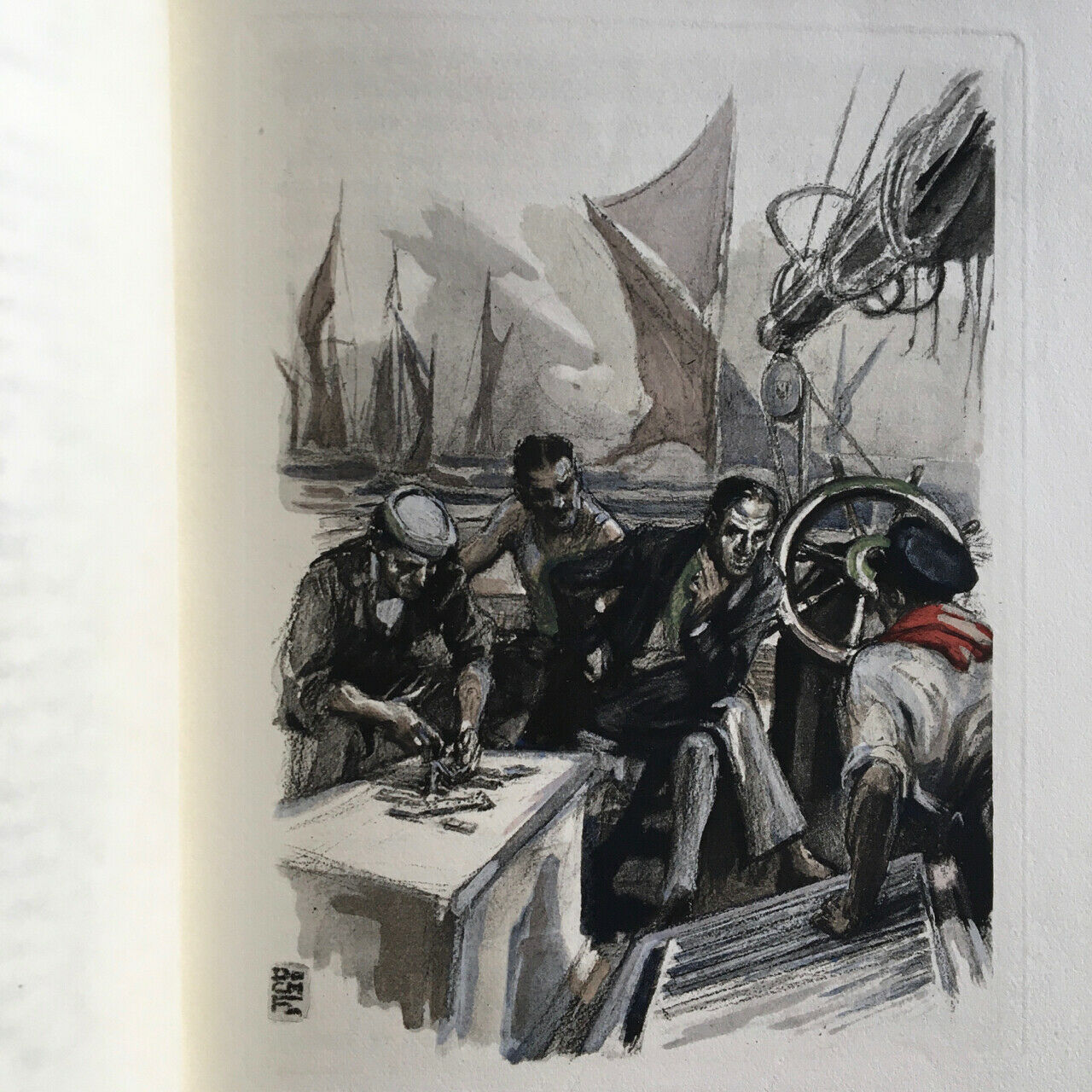 Joseph Conrad — Jeunesse — ill. Ch. Fouqueray — ex. n°/vélin — Redier — 1930.