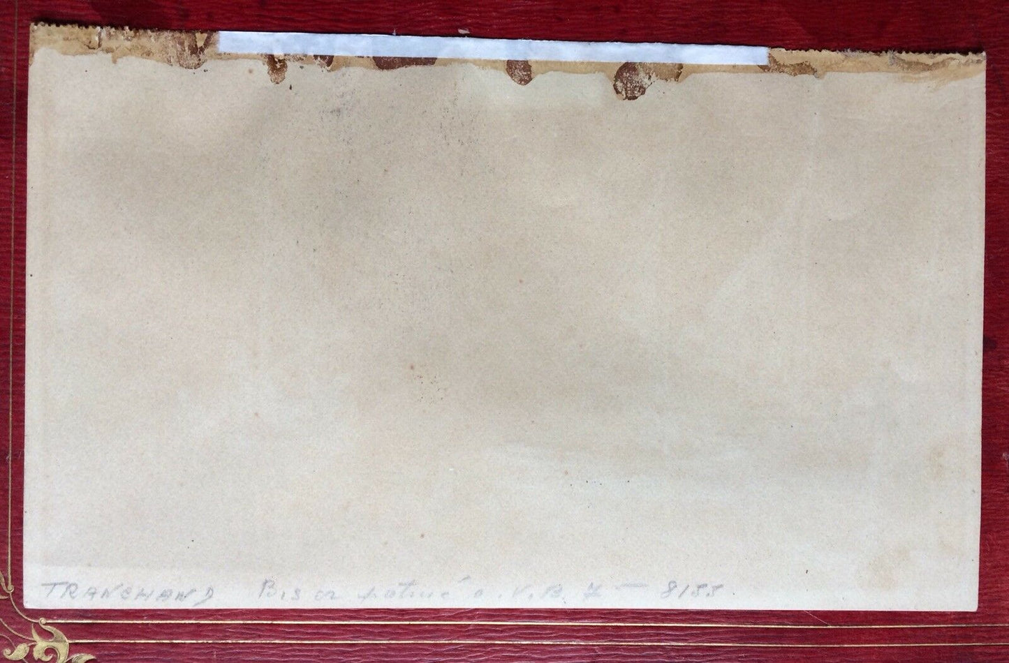 RENÉ AUBERT - PORT BRETON - MINE DE PLOMB, PASTEL SIGNÉ & DATÉ EN BAS À GAUCHE