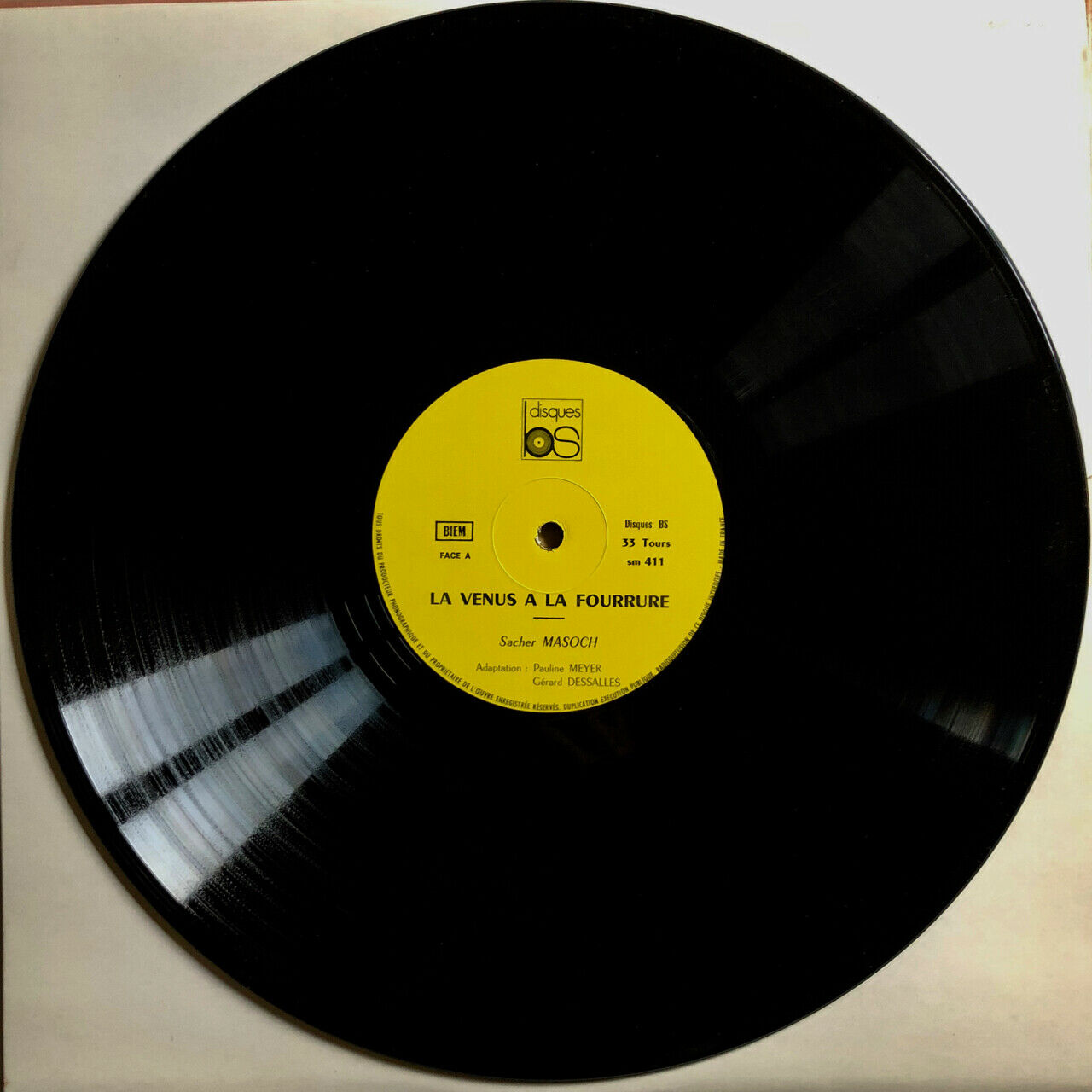 L'amour cruel à travers les siècles — La Vénus à la fourrure + 3 — 4 LPs 1970's