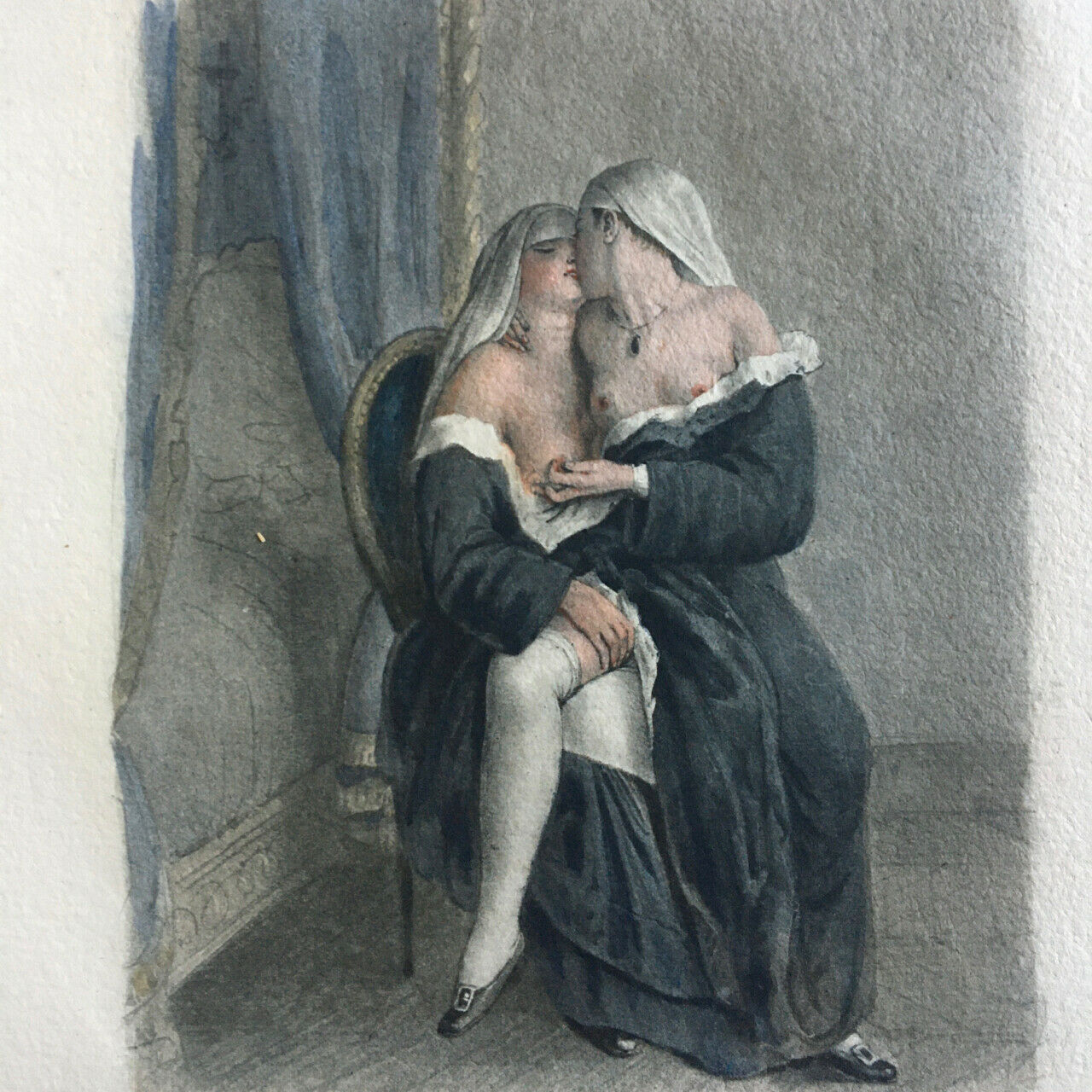 Diderot — La Religieuse — ill. Bécat — triple suite + original — Larrive — 1947.