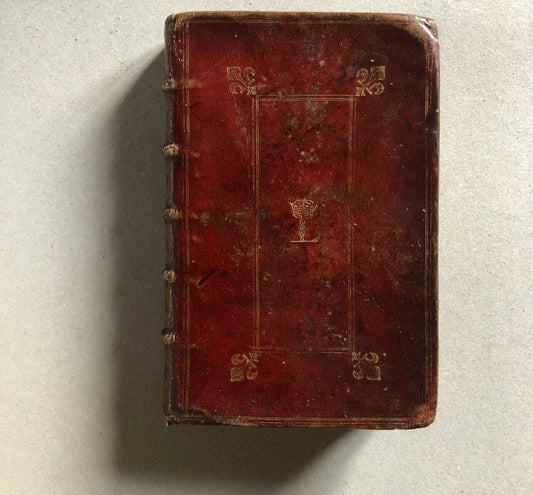 The Holy Week Office — binding with the arms of Louis XIV — Fosset — 1680.