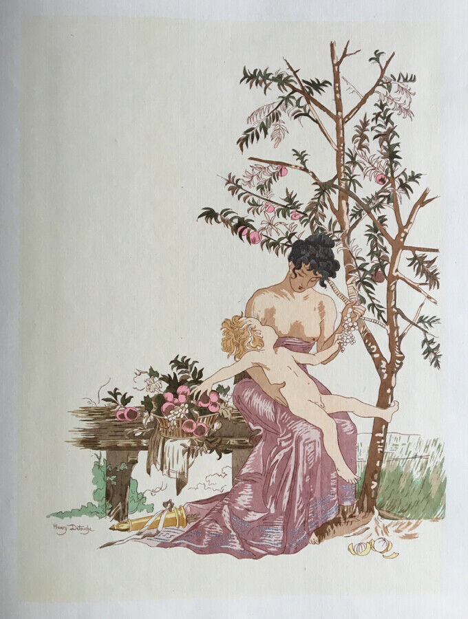 Henry Detouche (1854-1913) - Les Péchés capitaux - 7 pl. h.t. - Boudet - 1900.