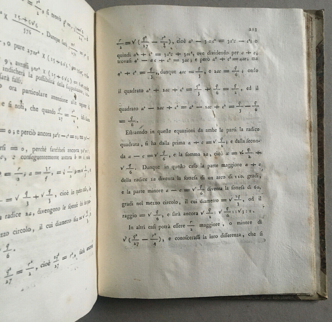 Michelotti — Sperimenti idraulici — 2 t. en 1 vol. — É.O. — Stamperia reale 1767
