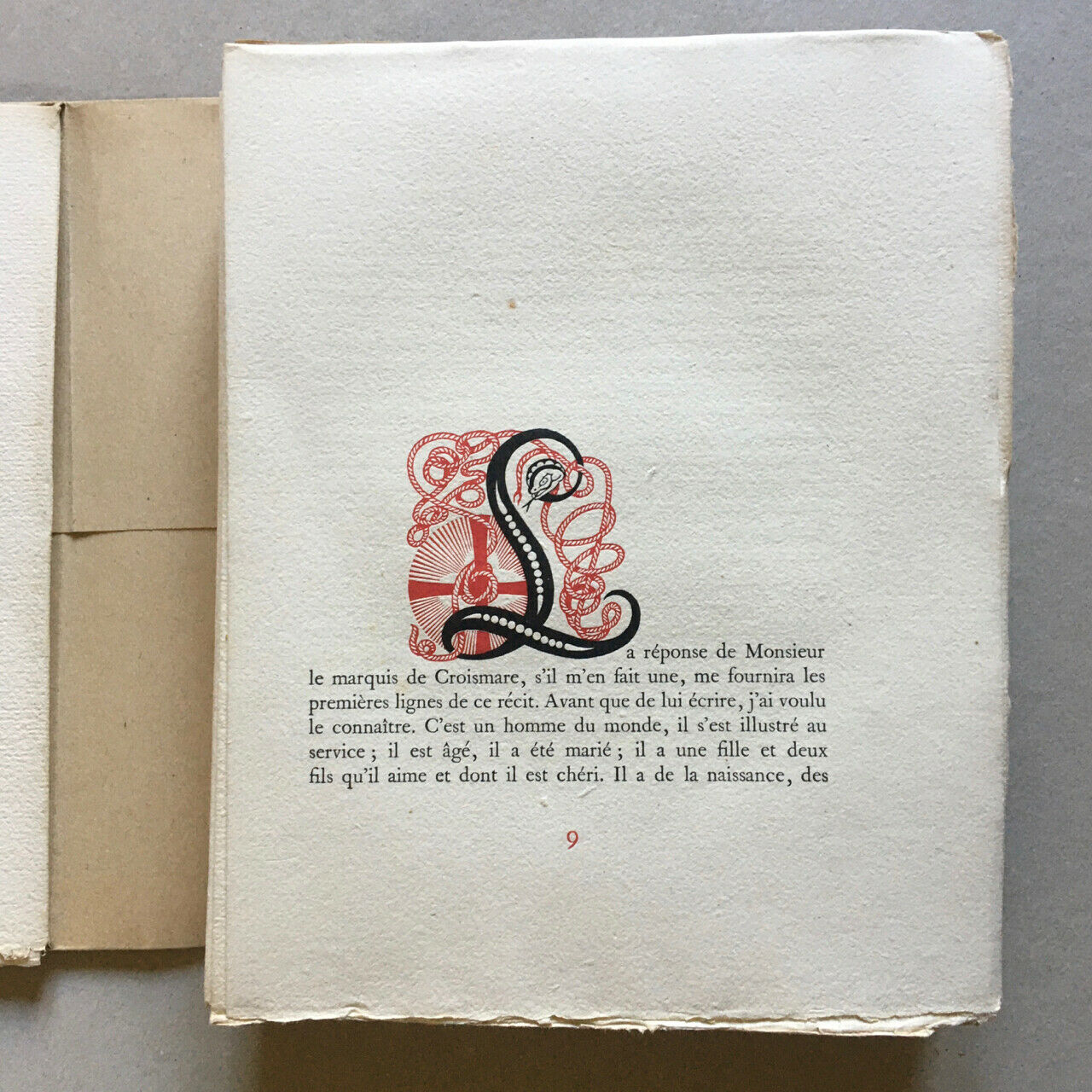 Diderot — La Religieuse — ill. Bécat — triple suite + original — Larrive — 1947.