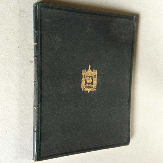 Architectural watercolor album, work of a young Belgian aristocrat — c. 1850