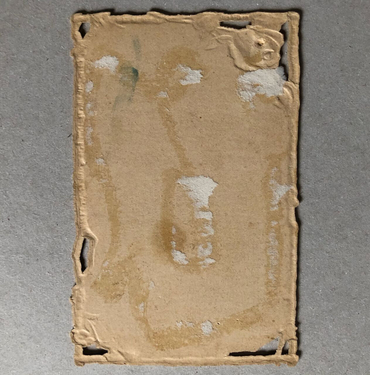 Au bonheur des dames — chromolithographie publicitaire — Chapeaux Troyes c. 1890