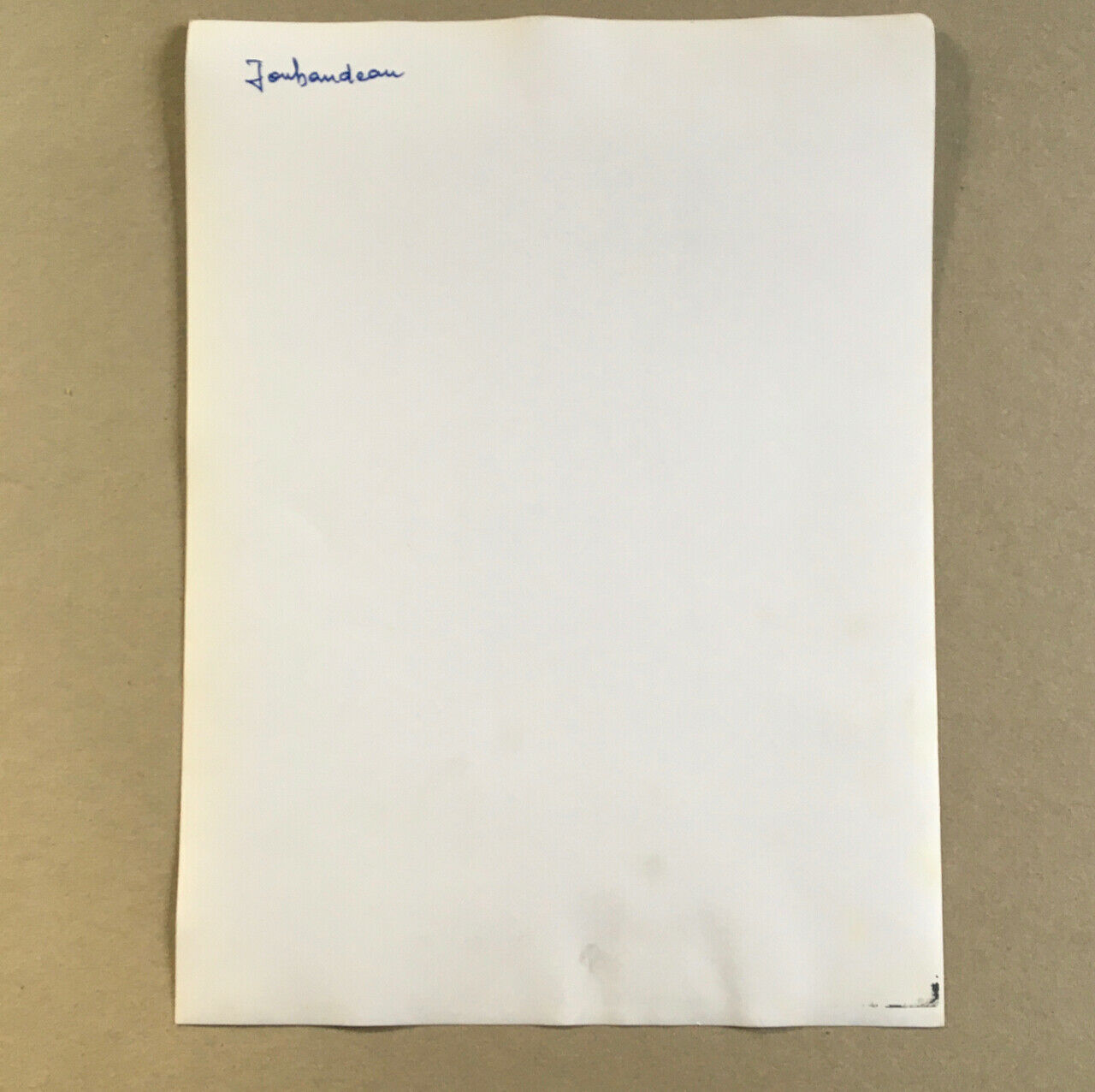 Marcel Jouhandeau dans les années 50 — grand retirage argentique — 30x40 cm.