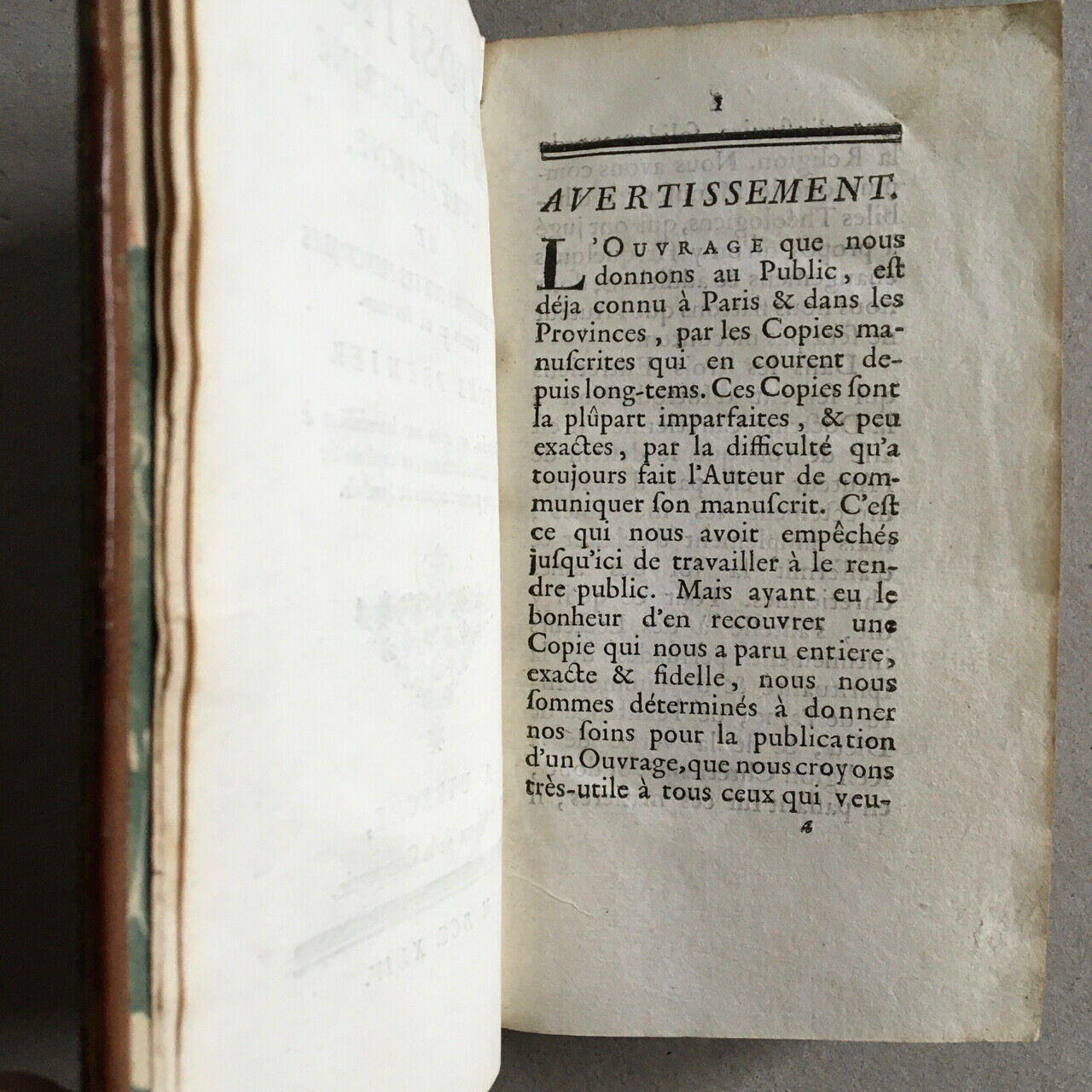 François-Philippe Mésenguy (1677-1763)— Exposition de la doctrine chrétienne, ou instructions sur les principales vérités de la Religion — complet en 4 volumes — rare édition originale — Aux dépens de la compagnie — 1744