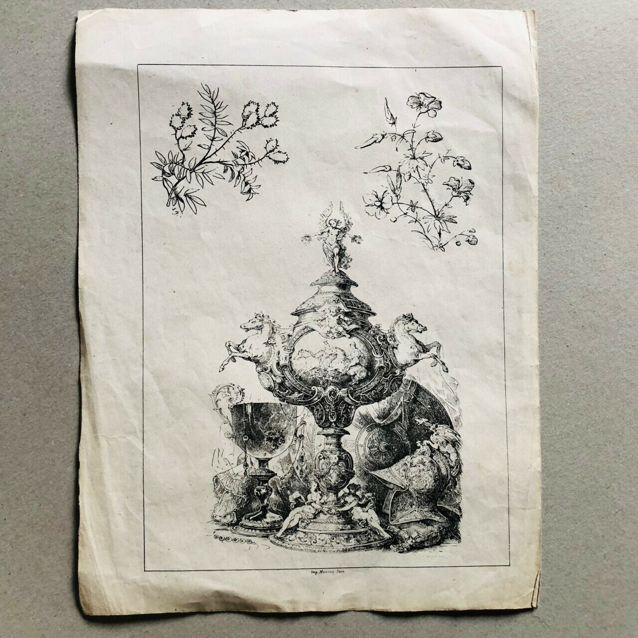 Le Petit Artiste — Universal journal of the practice of drawing — lithos. — 1878.